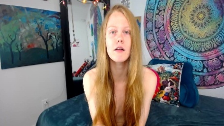 Sexy redhead trying jerking instructions for the first time