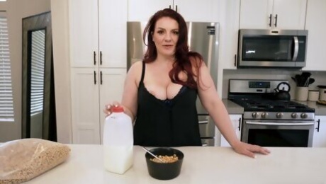 Redhead Emmy Demure with large tits gets fucked in HD POV