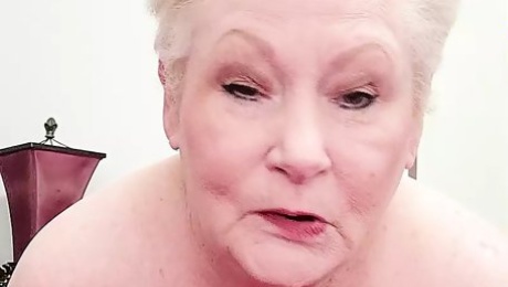 Watch Granny Shave Her Fat Pussy