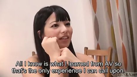 Subtitled Japanese bizarre BBW lesbian play with Ai Uehara