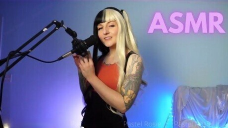 SFW ASMR Intense Tapping for Spine Tingles - PASTEL ROSIE Twitch Stream EarEncouragement