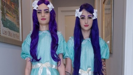 Come Play With Us! Evil Twinning STEPSIS Suck Me OFF