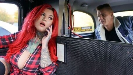 Blowjob sex with sultry Sabien DeMonia from Female Fake Taxi