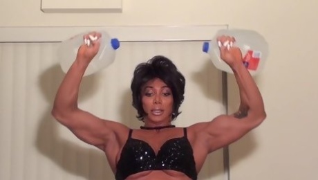 Chest Home Workout With - Denise Masino And Latia Lopez