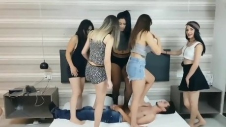 brazil lesbian trample face